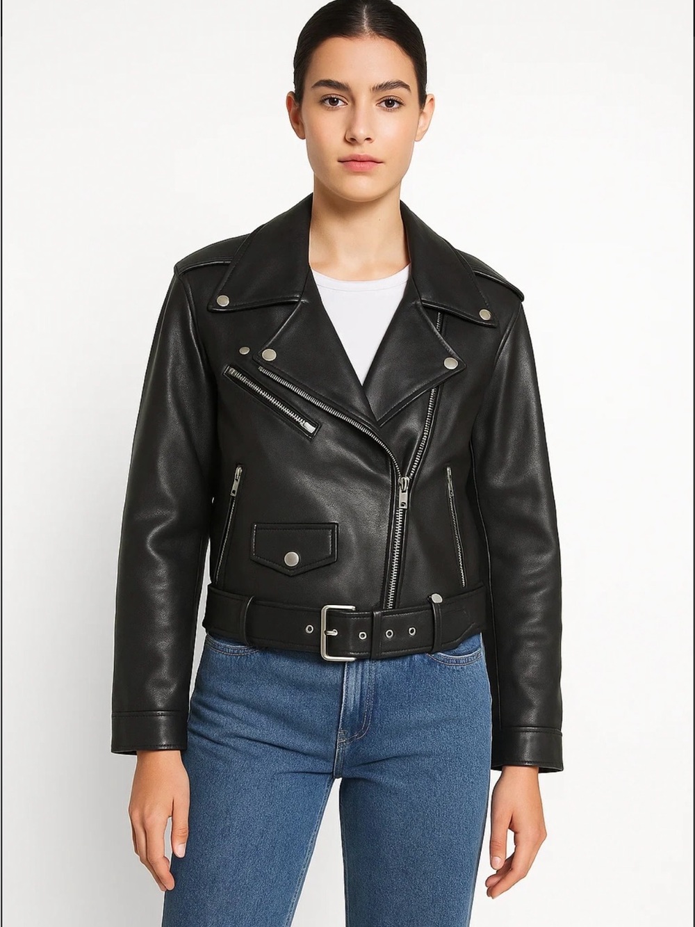 RUDSAK Magnolia Jacket - Medium, 100% Lambskin leather